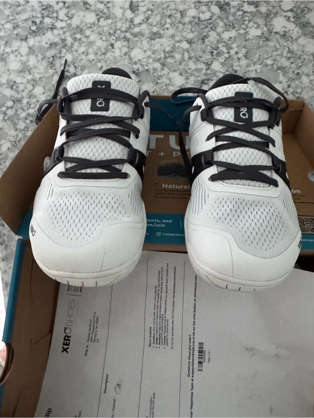 Xero Shoes worn once